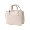 Travel Makeup Bag for Women, Large Capacity Cosmetic Bags, Organizer Portable Water-resistant Toiletry Bag (white)