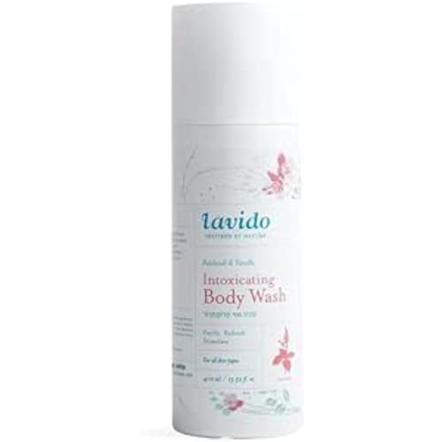 Lavido Body Wash for Women & Men - Patchouli & Vanilla Shower Gel 13.5 oz - Variations Include Patchouli