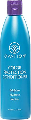 Ovation Hair Color Protection Conditioner 12 oz - Nourishes & Brightens Color-Treated Hair