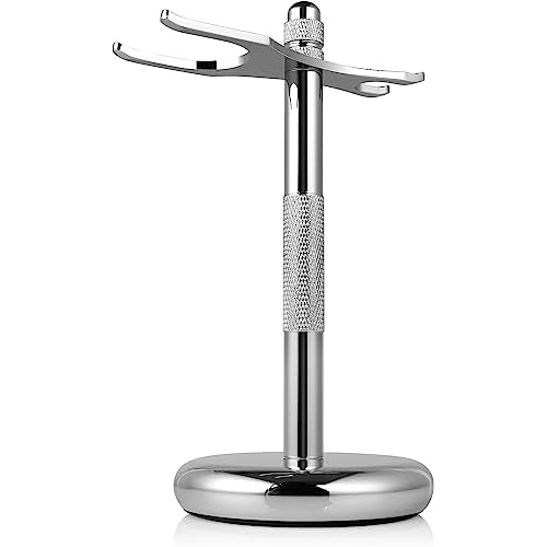 Perfecto Chrome Shaving Stand and Shaving Bowl