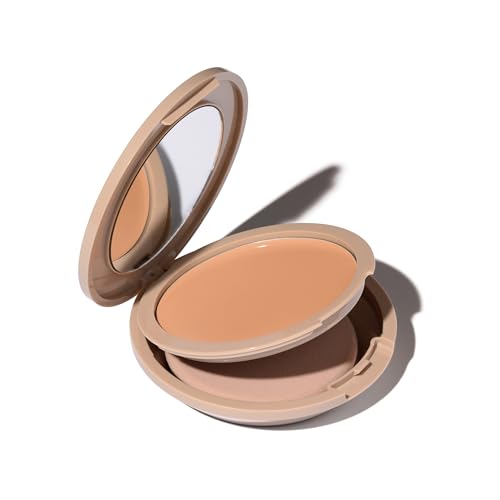 No Makeup Makeup Foundation, Weightless Cream-Balm Formula Conceals, Corrects and Camouflages with Skin-Tone Adaptive Flexshade Technology, Buildable, Long-Lasting, Cruelty-Free, Vegan, Light Medium