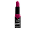 NYX PROFESSIONAL MAKEUP Suede Matte Lipstick, Vegan Formula - Sweet Tooth (Fuschia)