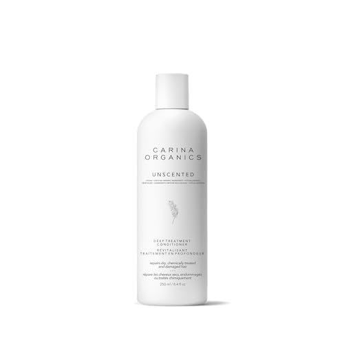 Carina Organics Unscented Deep Treatment Conditioner 250ml - Nourishing Hair Care