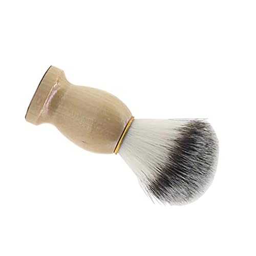 Men's Shaving Brush with Wood Handle Shave Brushes Shave Cream Brush for Men Hair Salon Tool