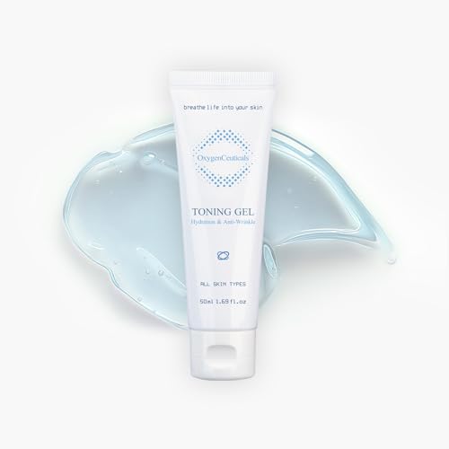 OxygenCeuticals Toning Gel ? Premium Hydrating Gel Toner with Centella & Licorice Root Extracts, Adenosine Anti-Wrinkle, Soothing Care for Dry & Sensitive Post-Treatment Skin. 1.69 fl.oz (50ml)