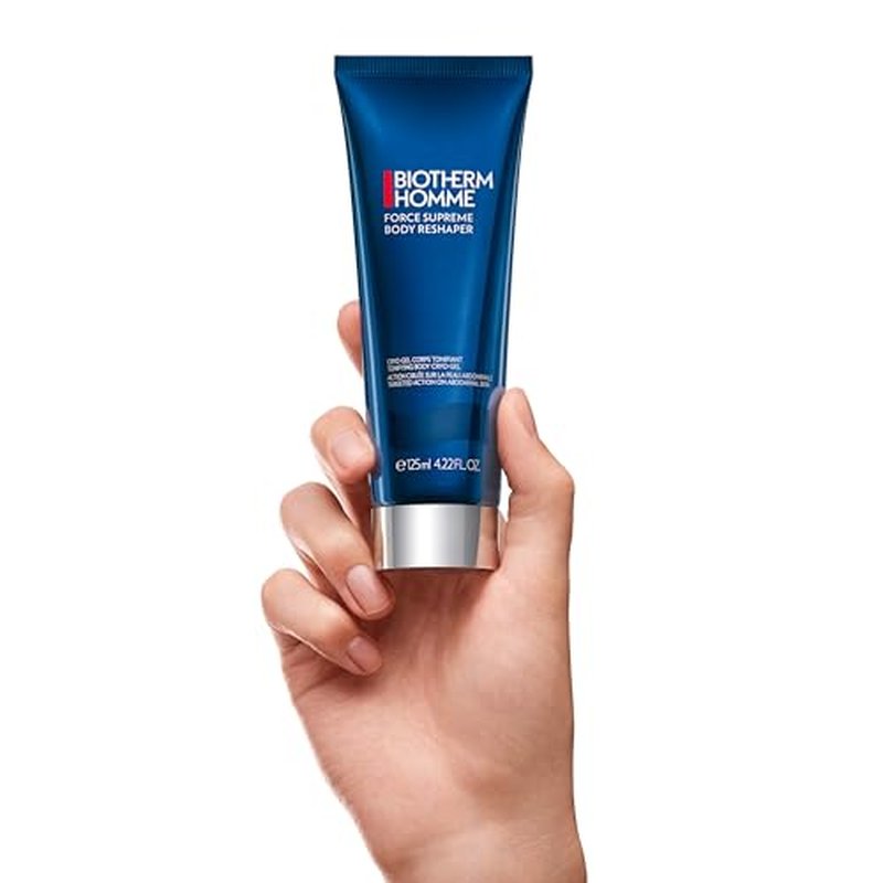 Biotherm Force Supreme Body Reshaper Cryo-Gel, Tonify and Strengthen Abdominal Skin For A More Sculpted Appearance, 4.22 Fl.Oz.