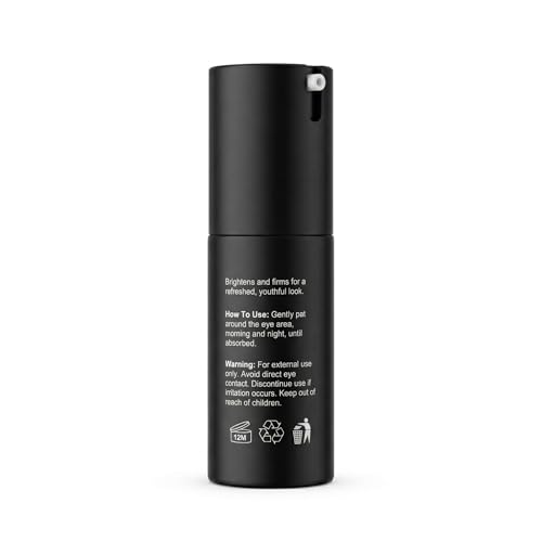 Rhys Men’s Hydrating Night Eye Cream for Dark Circles & Puffiness – Hyaluronic & Caffeine
