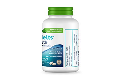Dry Mouth Relief Bundle - XyliMelts Mint & Cinnamon Chewing Tablets 140 Count