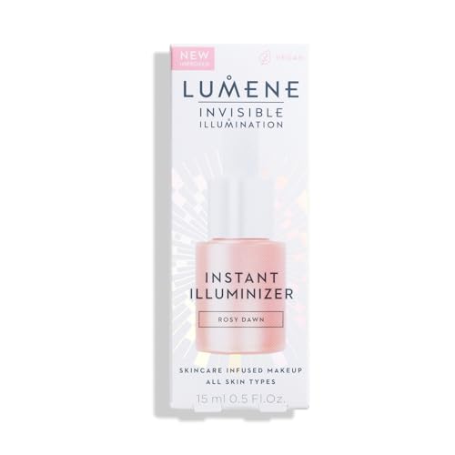 Lumene Rosy Dawn Invisible Illumination Primer & Glow Enhancer 0.5 Fl Oz