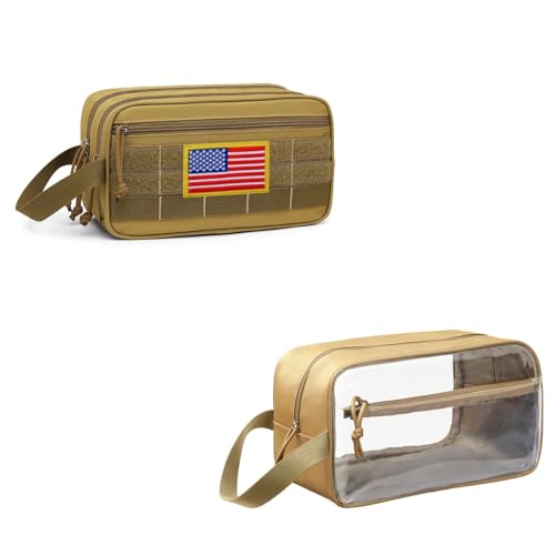 PACKISM Lace TSA Approved Toiletry Bags, 2 Style for Bundle Sale