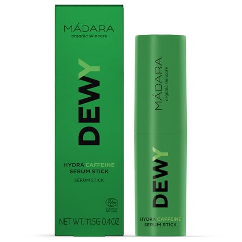Hydrating Face Serum Stick - Dewy Caffeine-Replenishing Skin Care, Travel-Friendly