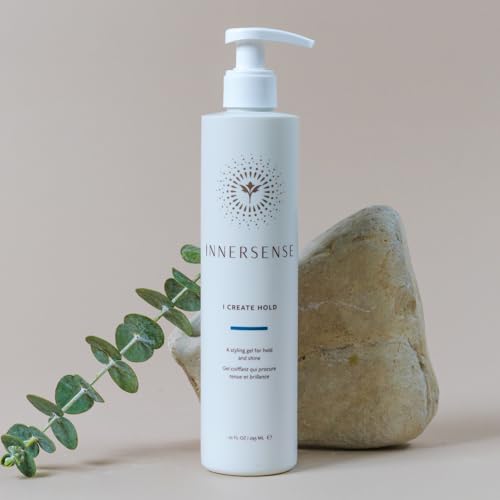 INNERSENSE Organic Styling Gel - Full Size 10 fl oz | Natural Hold & Shine