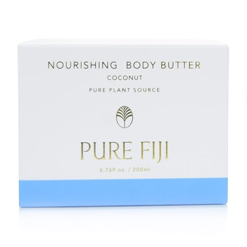 PURE FIJI Nourishing Body Butter, Coconut (6.7oz/200ml)