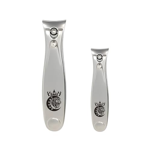Apexay Solingen Germany Professional Nail Clipper Set Large & Small - Heavy Duty Surgical Steel