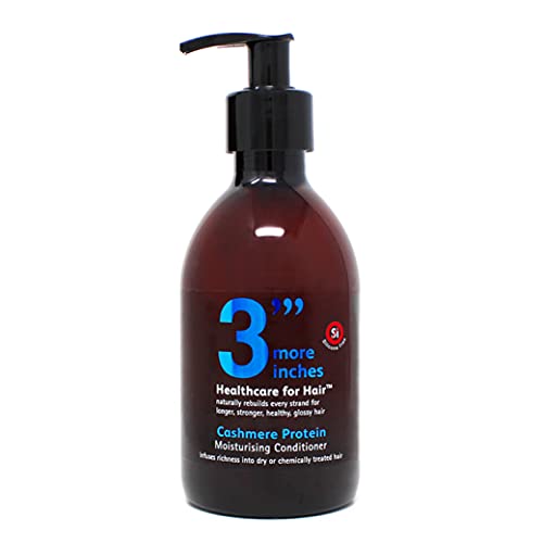 3''More Inches Cashmere Protein Moisturizing Conditioner 250ml - Deep Repair for Dry Frizzy Hair, Sulfate-Free by Michael Van Clarke