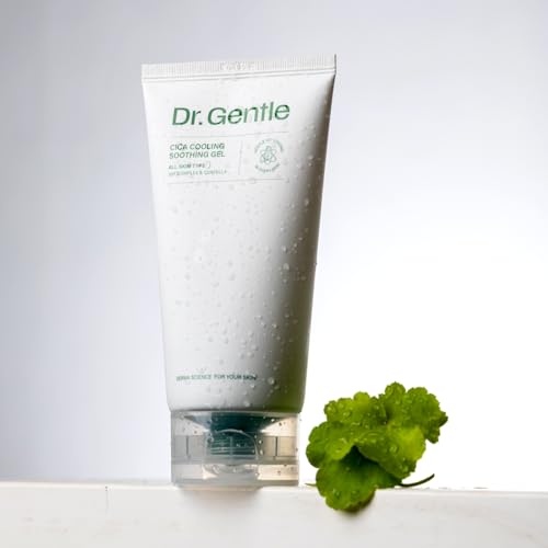 Dr.Gentle CICA Cooling Gel Moisturizer 150ml (5.07 Fl Oz) - Soothing After Sun & Skin Hydration
