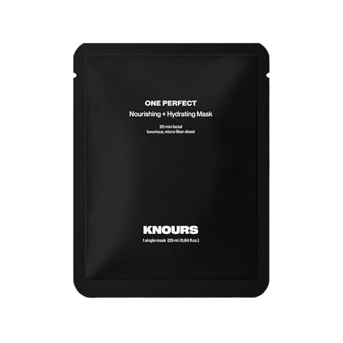 One Perfect Nourishing + Hydrating Mask Set with Rice PDRN, Cica, Fig Extract & Ceramide NP for Dry or Sensitive Skin, Deep Moisture & Balanced Skin Feel (5 Pack)