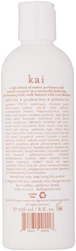 Rose Body Wash - Hydrating Vegan Shower Gel with Vitamin E & Natural Extracts, 8 Fl Oz