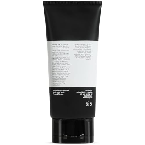 Anthony Sensitive Skin Shave Gel - Non-Foaming, Aloe & Eucalyptus - 6oz Pack of 3
