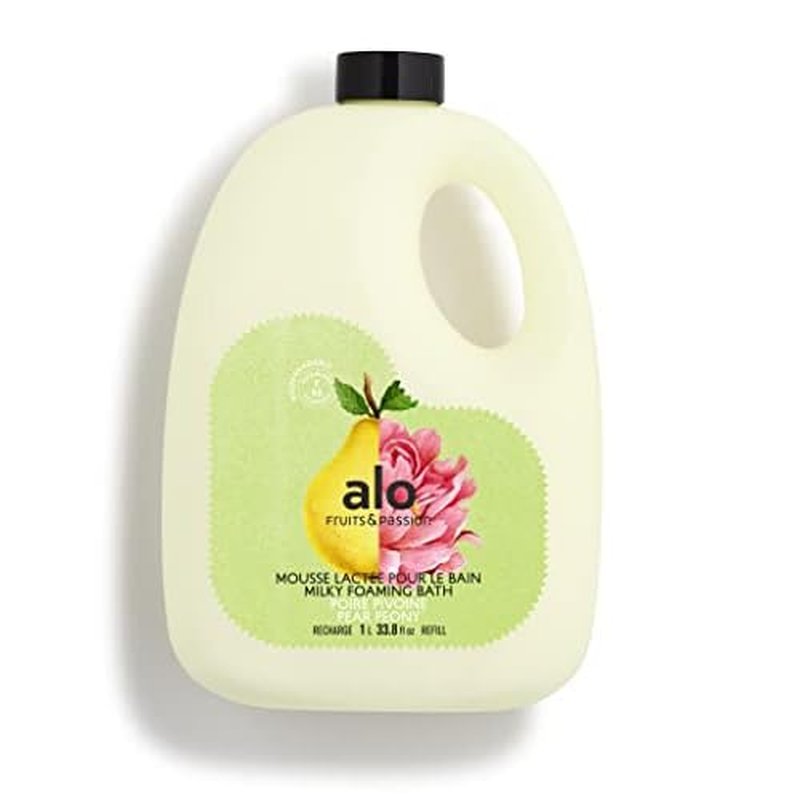 ALO FRUITS & PASSION Pear Peony Hand Soap Refill, 33.8 fl oz, Made in Canada