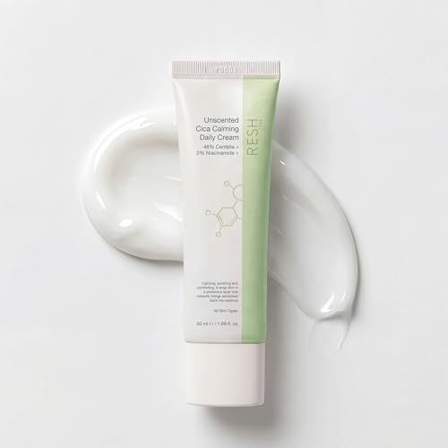Hydrating Cica Face Moisturizer for Sensitive Skin - Redness Relief, Soothing Cream, 50ml