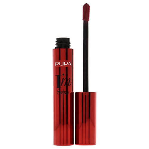 Pupa Milano I AM Sexy Vinyl Effect Liquid Lip Colour Lipstick - 006 Strawberry Red Lipstick Women 0.09 oz