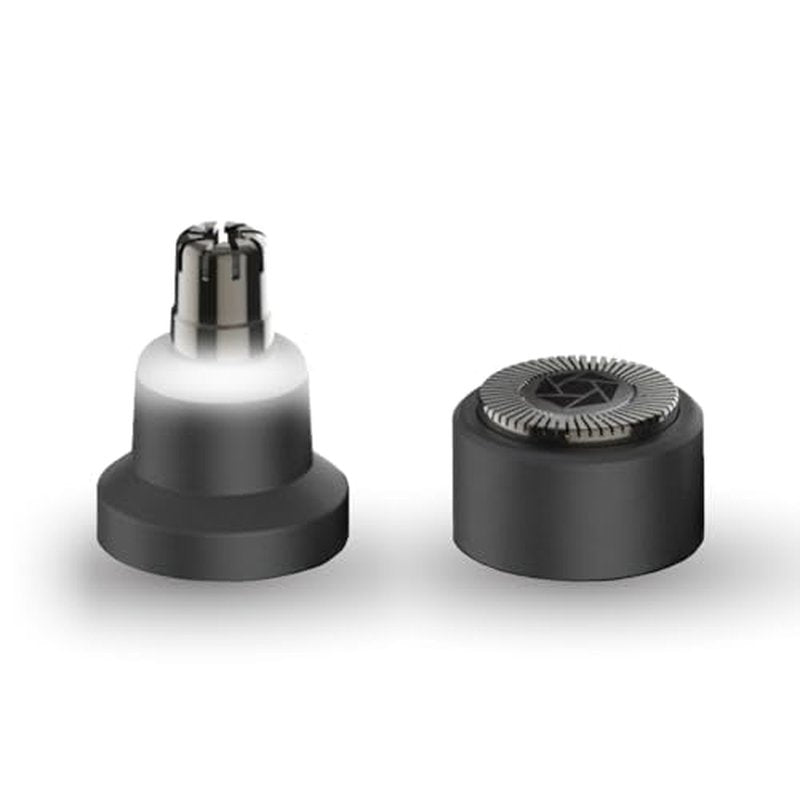 Microtouch Titanium Edge Ear & Nose Trimmer ? Dual Rotary Blade Heads with Light (Replacement Head)