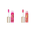 Milani Fruit Fetish Lip Oil Bundle with Vitamin E for Instant Hydration, Fruit Extract Infused Lip Treatment and Moisturizing Lip Gloss - Raspberry Peach + Strawberry Melon, 2pk