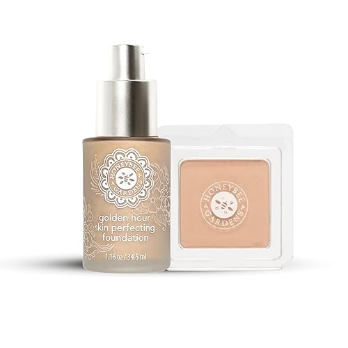 Honeybee Gardens Liquid & Powder Foundation Duo | Malibu