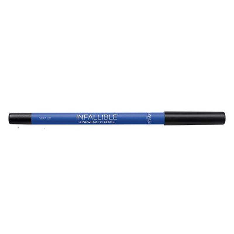 L¡¯Or?al Paris Makeup Voluminous Original Mascara, Cobalt Blue, 0.26 Fl Oz & Infallible Pro-Last Waterproof, Up to 24HR Pencil Eyeliner, Cobalt Blue, 0.042 oz.