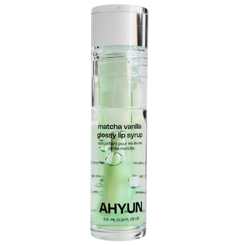 Matcha Vanilla Lip Gloss Syrup - Hydrating, Non-Sticky, Vegan Lip Care