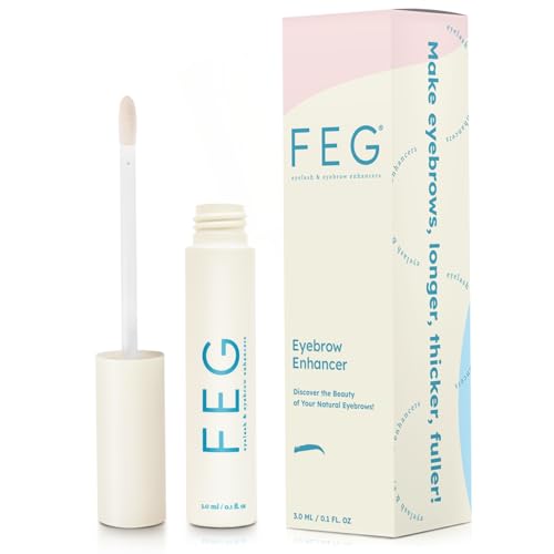 FEG Pro Advanced Eyelash Enhancer and Eyebrow Growth Serum Bundle | Brow and Lash Serum for Help Growing Naturally Thick, Full, and Long Eyelashes and Eyebrows | Stimulate Natural Growth | 3ml Bottles