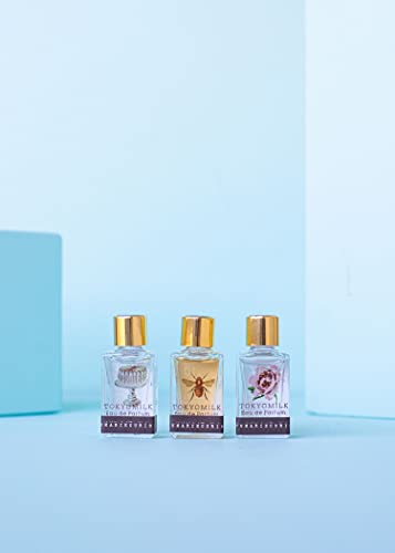 TOKYOMILK Little Luxe Eau de Parfum Gift Set - Gin & Rosewater Mini Collection - Variety