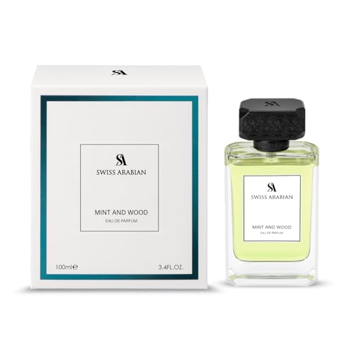 Men's Woody Spicy Cologne with Mint, Lemon, Cardamom & Tonka Bean - 3.4 oz