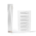 BEOVEA Sonic Dermaplaning Tool for Face - White, 3-Speed Vibration, 6 Replaceable Stainless Blades