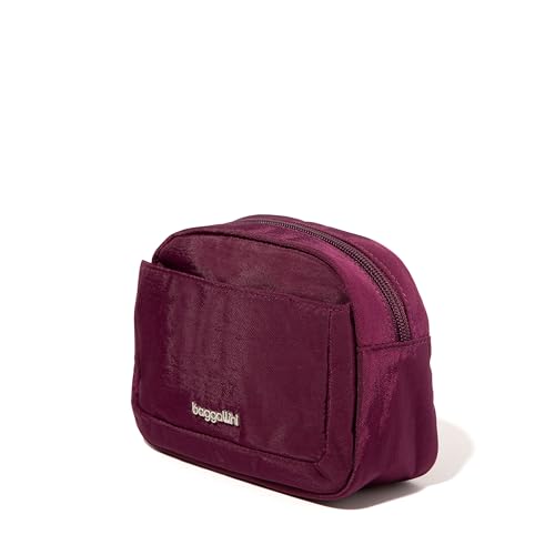 Mulberry Small Women's Cosmetic Travel Organizer Bag - Lightweight & Compact