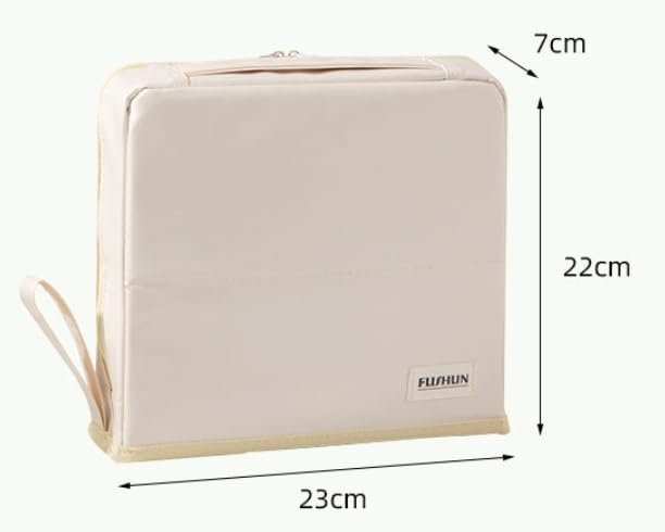 ZREVSB Standing Makeup Bag – Portable Waterproof Makeup Organizer with Compartments, 3L Large Capacity Travel Toiletry Bag, Multi-Purpose Oxford Cloth Cosmetic Bag for Women(Purple)