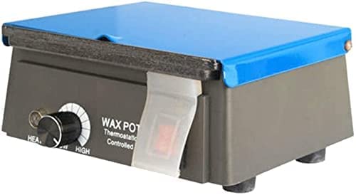 Wax Heater Pot for Melting and Dipping - Analog 110V, Adjustable Temp