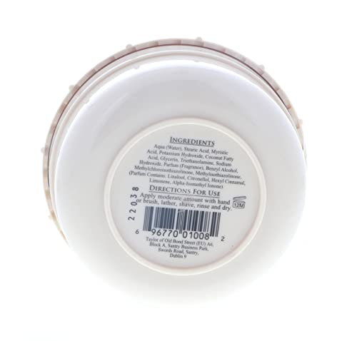 Shaving Cream Jar for Men and Women - Classic Barber Quality