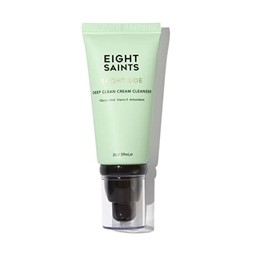 Eight Saints Bright Side Cream Facial Cleanser 2oz - Hydrating, Non-Foaming Makeup Remover & Skin Hydrator
