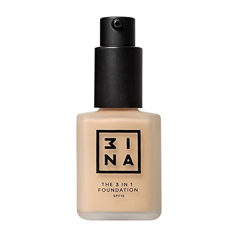 3INA The 3-in-1 Foundation ? Liquid Foundation with SPF 15 ? 12-Hour, Light to Medium Coverage ? Skincare, Concealer, Coverage in One ? 213 ? 1.01 oz