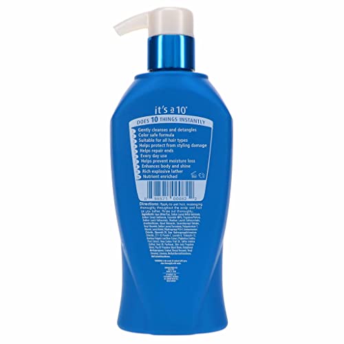 Its A 10 Miracle Repair Shampoo 10 oz - Unisex Color-Safe Hair Care, Pack of 1