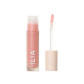 ILIA Overglaze Hydrating Lip Gloss Porcelain - Pale Pink Pearl, 24-Hour Moisture, Plump & High Shine