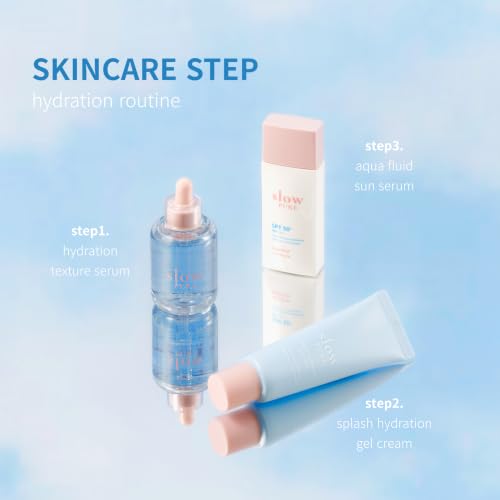 Slowpure Hydrating Gel Cream with Birch Sap & Hyaluronic Acid - Cooling Moisturizer for Skin Barrier & Anti-Aging, 1.69 fl oz