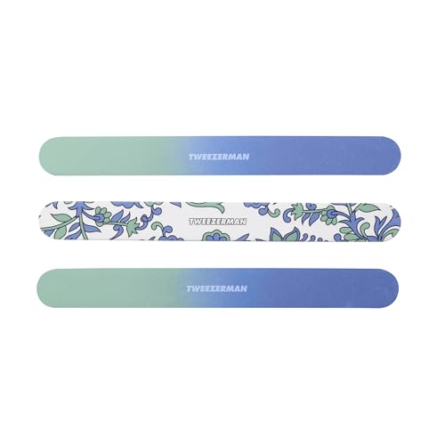 Tweezerman Paisley Nail Files, (Pack of 3)