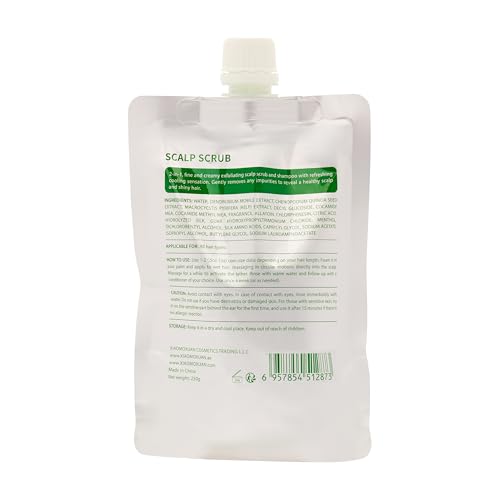 Xiaomoxuan Scalp Exfoliating Shampoo 250ml - Deep Cleansing Hair & Scalp Treatment