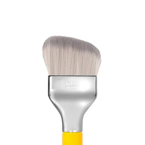Professional Makeup Brush - Large Slanted Double Dome Blender, Vegan Synthetic Fibers