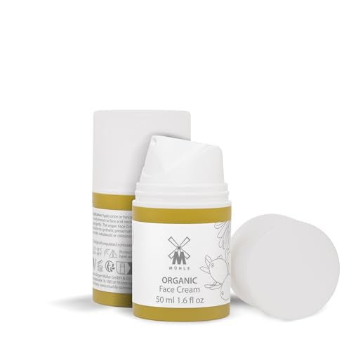 Natural Face Moisturizer with Shea Butter & Argan Oil - Vegan, Organic, All Skin Types 50mL