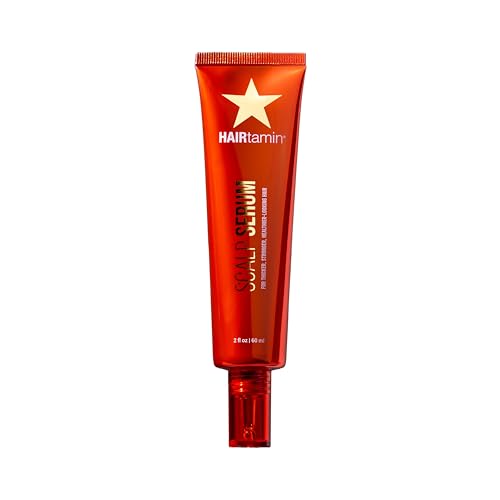 HAIRtamin Scalp Serum 1 Fl Oz for Thicker Hair & Dry Scalp - Natural, Cruelty-Free