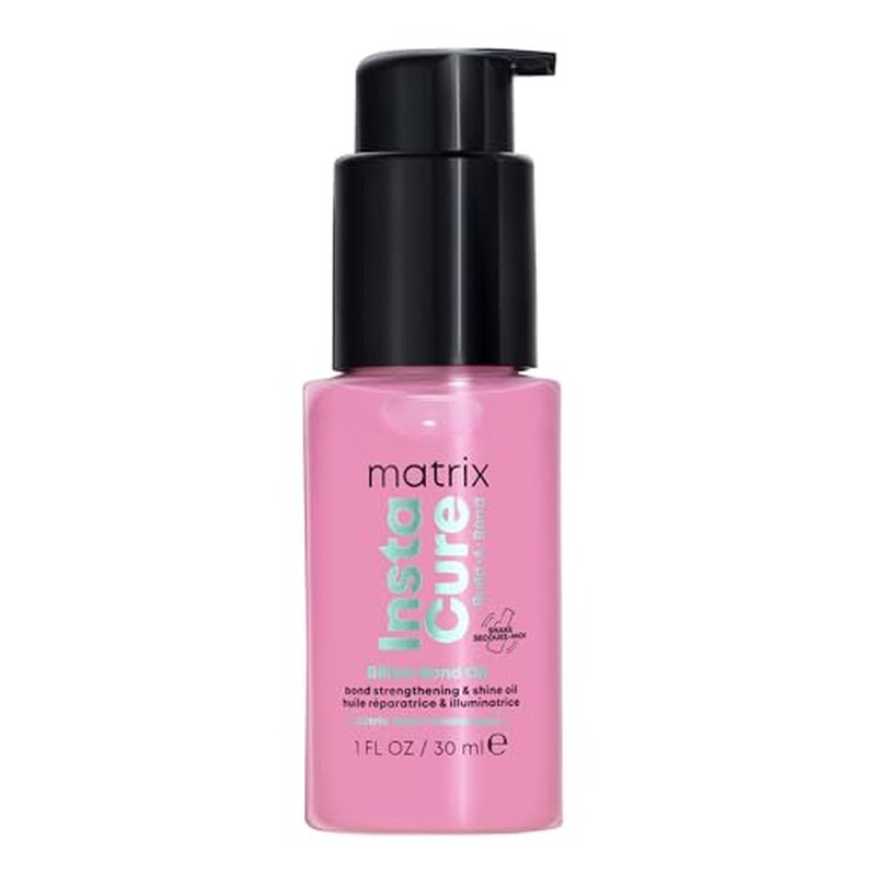 Matrix Instacure Build-A-Bond Billion Bond Oil, Professional Hair Repair for Mega Damaged Hair